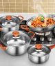 A/Cuisine Cooking Pot Set 6Pcs