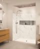 Expressions Shower Solid Wall