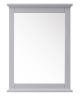 Aurora White Bedroom Mirror 24